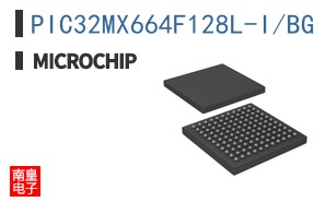 PIC32MX664F128L-I/BG